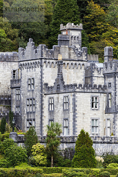 Stein Palast Schloß Schlösser Close-up Garten County Galway