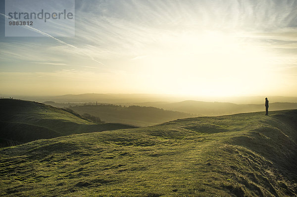 Malvern Hills  Worcestershire  England  Großbritannien