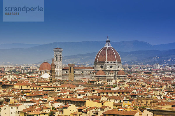 Kuppel zeigen Kathedrale Florenz Kuppelgewölbe Italien