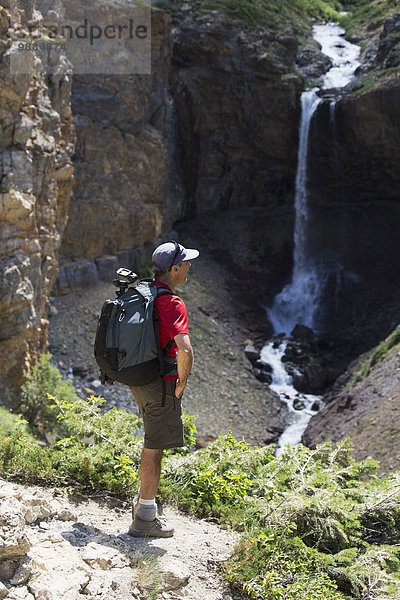 folgen Ignoranz wandern Wasserfall Waterton Lakes Nationalpark