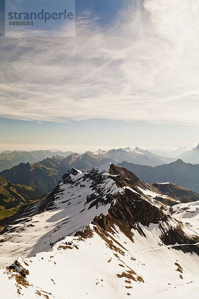 Ansicht Berner Oberland Schweiz
