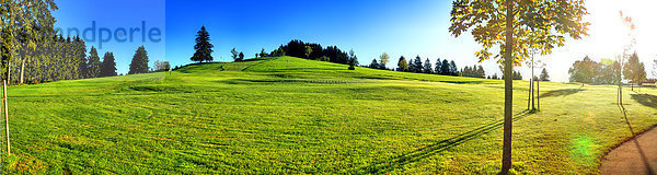 Golfplatz  Lechbruck  Allgäu  Bayern  Deutschland  Europa