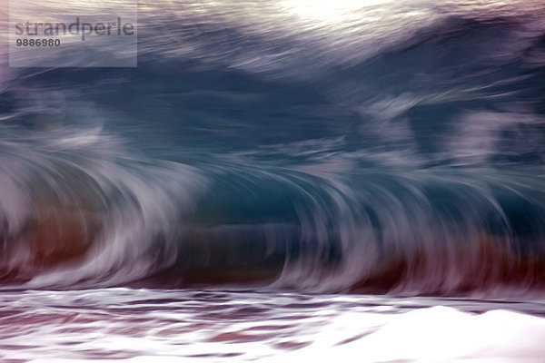 Bewegung Geschwindigkeit Amerika Bewegungsunschärfe Verbindung Hawaii Wasserwelle Welle