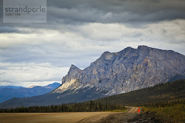 Berg Abend Herbst Sukakpak Mountain