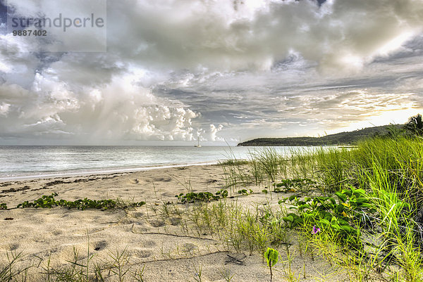 Wolke über Westindische Inseln Bucht