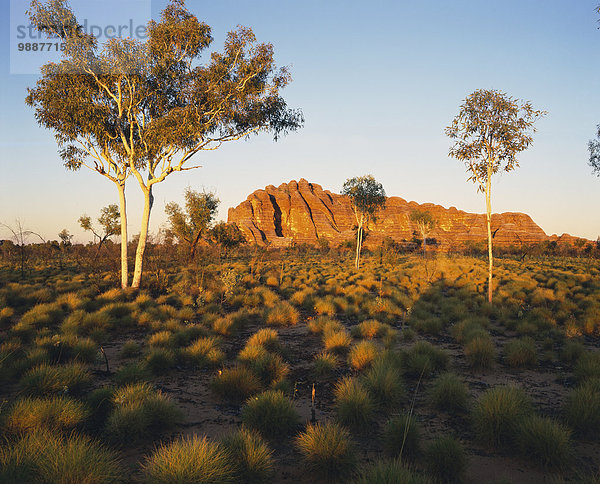 entfernt Felsbrocken Anordnung Outback - Australien Australien Northern Territory