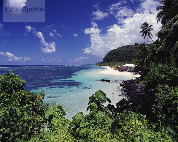 Strand Küste Süden Samoainseln