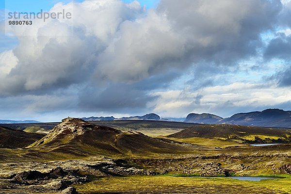 Veidivotn-See  Hochland von Island