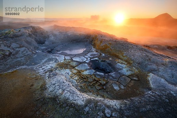 Geothermiegebiet Namafjall  Island