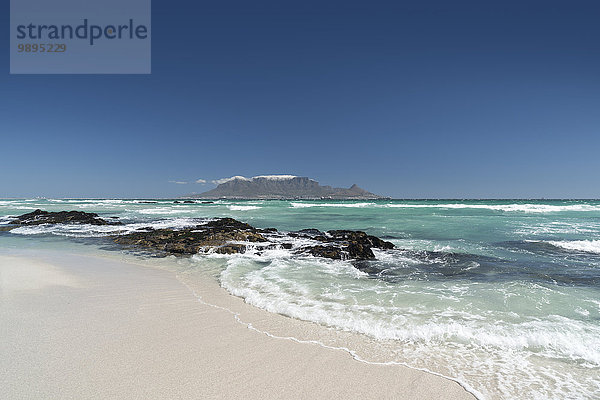 Südafrika  Kapstadt  Bloubergstrand