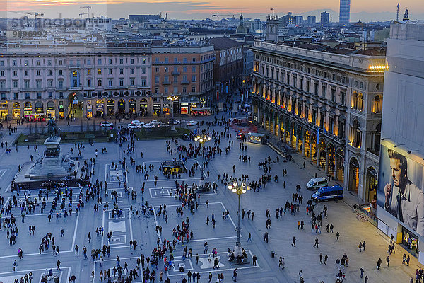 Italien  Mailand  Domplatz