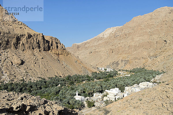 Oman  Wadi Tiwi  Harat Bidah Dorf