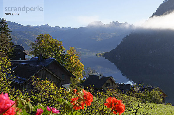 Österreich  Steiermark  Grundlsee am Morgen