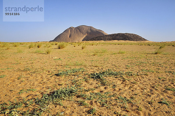Ben Amira  der zweitgrößte Monolith der Welt  Region Adrar  Mauretanien  Afrika
