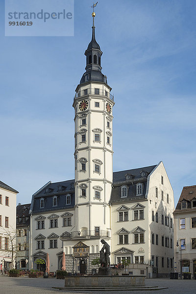 Rathaus  1575  Gera  Thüringen  Deutschland  Europa