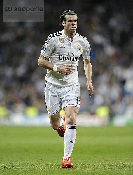 Gareth Bale  UEFA Champions League  Achtelfinale Rückspiel  Real Madrid vs Schalke 04  Estadio Santiago Bernabeu  Madrid  Spanien  Europa