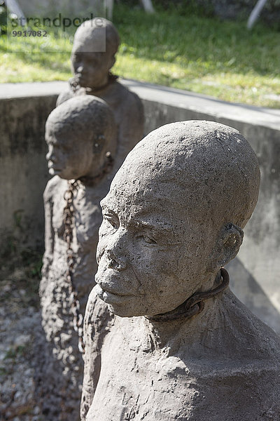Sklavereidenkmal von Clara Sornas  Sansibar-Stadt  Stone Town  Sansibar  Unguja  Tansania  Afrika
