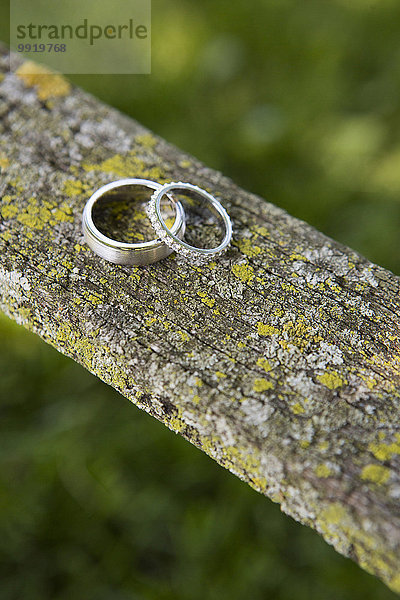 bedecken Hochzeit Holz Close-up Flechte Flechten Stück