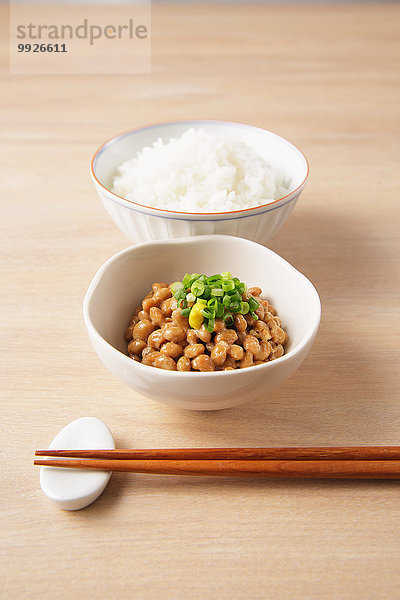 Kaffeebohne Reis Reiskorn Bohne Natto