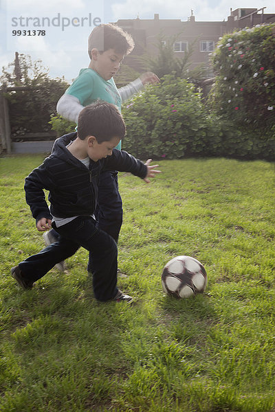 Bruder Hispanier Garten Fußball Ball Spielzeug Hinterhof spielen