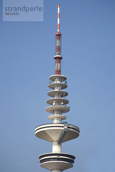 Sehenswürdigkeit Europa Stadt Großstadt Turm Funkturm Hamburg - Deutschland Deutschland