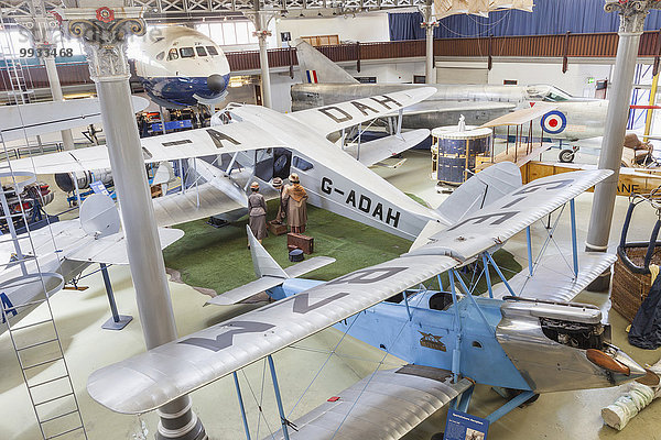 Flugzeug zeigen Industrie Großstadt Geschichte Museum England Manchester Wissenschaft