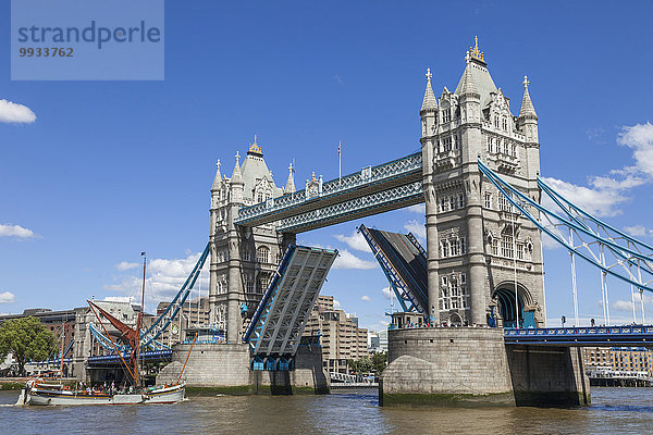 London Hauptstadt England Tower Bridge