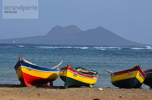 Strand Küste Sandstrand Kap Verde Kapverden Kapverdische Inseln
