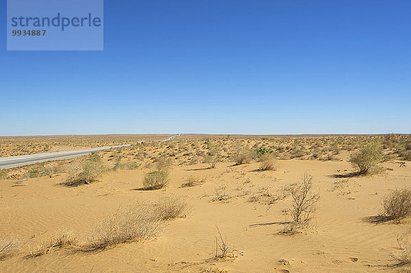 Außenaufnahme Landschaftlich schön landschaftlich reizvoll Tag niemand Wüste Natur Asien Zentralasien Seidenstraße Usbekistan
