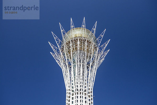 Skyline Skylines niemand Reise Großstadt Architektur Turm Monument Tourismus Zentralasien Kasachstan rund