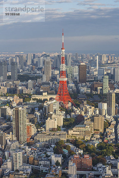 Panorama Skyline Skylines Landschaft niemand Reise Großstadt Tokyo Hauptstadt Architektur bunt Hochhaus Tourismus Roppongi Asien Japan