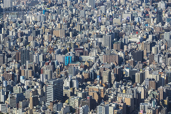 Städtisches Motiv Städtische Motive Straßenszene Gebäude niemand Großstadt Tokyo Hauptstadt Architektur Fernsehantenne Asien Japan Kanto Metropole