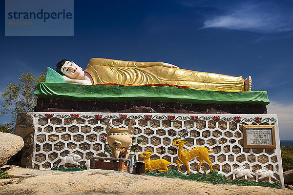 Außenaufnahme Sehenswürdigkeit Tag Tradition Statue Teamgeist Asien Buddha Buddhastatue Pagode Vietnam vietnamesisch