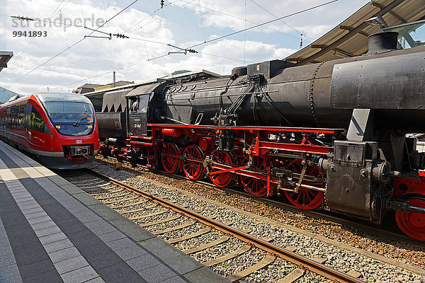 Sehenswürdigkeit Faxgerät Europa Technologie Verkehr Geschichte Museum Schiff Gleis Deutschland Neustadt Dampflokomotive Tourismus Zug Rheinland-Pfalz