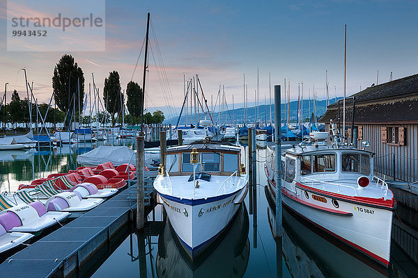 Europa Sonnenaufgang See Schweiz