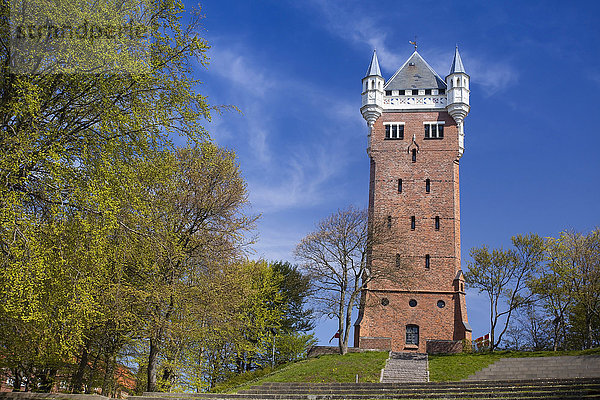 Alter historischer Wasserturm  Esbjerg  Jütland  Dänemark  Europa