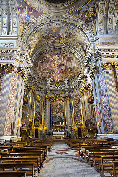 Kirche von Sant Ignazio fuori le mura  innen  Rom  Latium  Italien  Europa