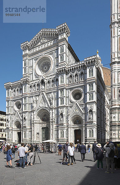 Dom  Duomo Santa Maria del Fiore  Florenz  Toskana  Italien  Europa