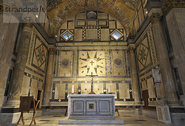Im Baptisterium San Giovanni  Florenz  Toskana  Italien  Europa