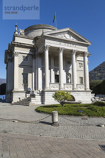 Tempio Voltiano  Como  Lombardei  Italien  Europa