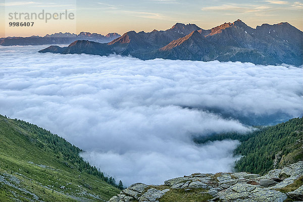 Hütte Tal See Italien