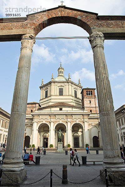 Italien  Mailand  Colonne San Lorenzo  Basilika San Lorenzo Maggiore