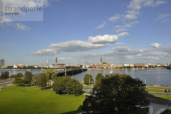 Landschaft Riga Hauptstadt Lettland