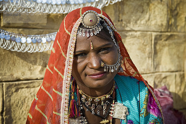 Portrait Indien Jaisalmer Rajasthan
