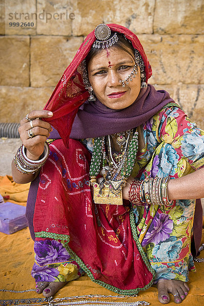 Portrait Indien Jaisalmer Rajasthan