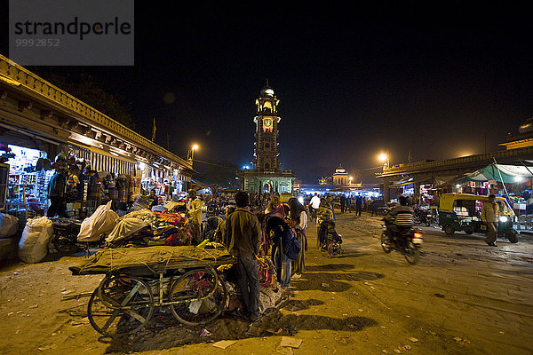 Uhr Indien Jodhpur Markt Rajasthan