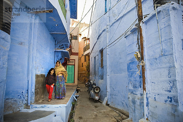 Altstadt Indien Jodhpur Rajasthan