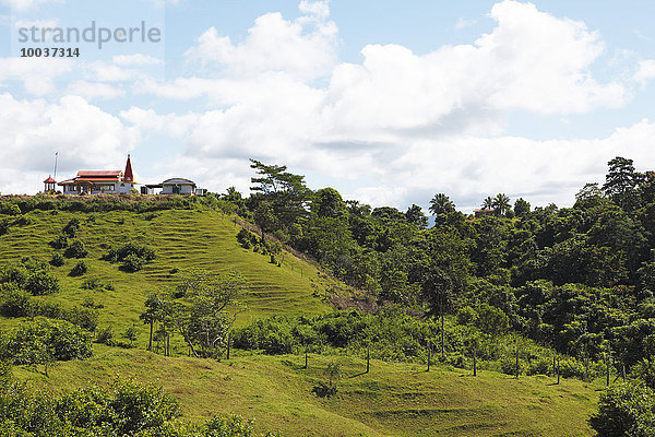 Hindutempel Surya Narayan Mandir  Nausori Landschaft  Viti Levu  Fidschi  Ozeanien