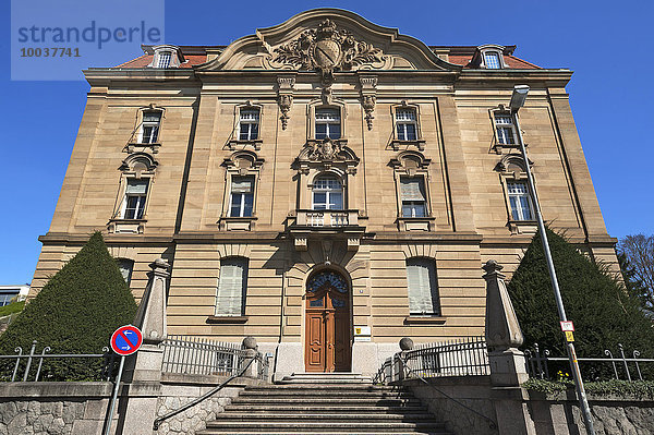 Amtsgericht  gebaut von 1899 bis 1902  Lahr  Baden-Württemberg  Deutschland  Europa