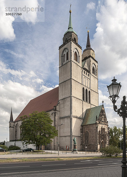 Sankt-Johannis-Kirche  Martin Luther predigte hier 1524  heute Konzert- und Festsaal der Stadt  Altstadt  Magdeburg  Sachsen-Anhalt  Deutschland  Europa